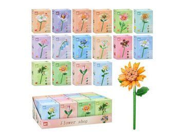 Конструктор квітка 9119 Flower Shop, 80 деталей, 16 видів (ціна за 1 шт) bab-372317 фото