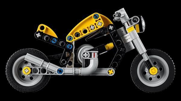 Конструктор LEGO Technic Жёлтый мотоцикл 151 деталь afk-186726 фото