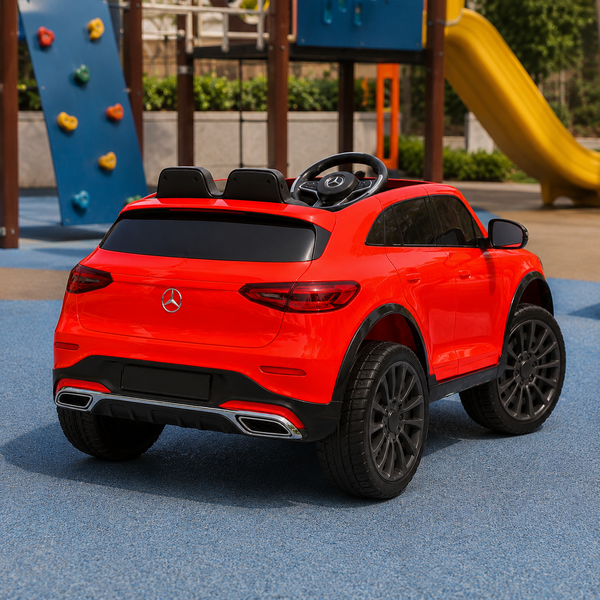 Детский электромобиль Mercedes-Benz GLE Coupe AMG M 6355EBLR красный, 4 мотора по 35W, EVA, кожа, MP3, USB, TF, Bluetooth mp-347032 фото