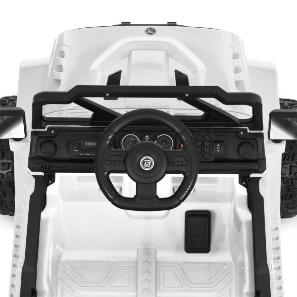 Джип M 6289EBLR-1 2,4G на радиоуправлении, 1*12V7AH, 2*45W, EVA, BLUETOOTH, музыка, свет, шкіра, білий mp-332247 фото