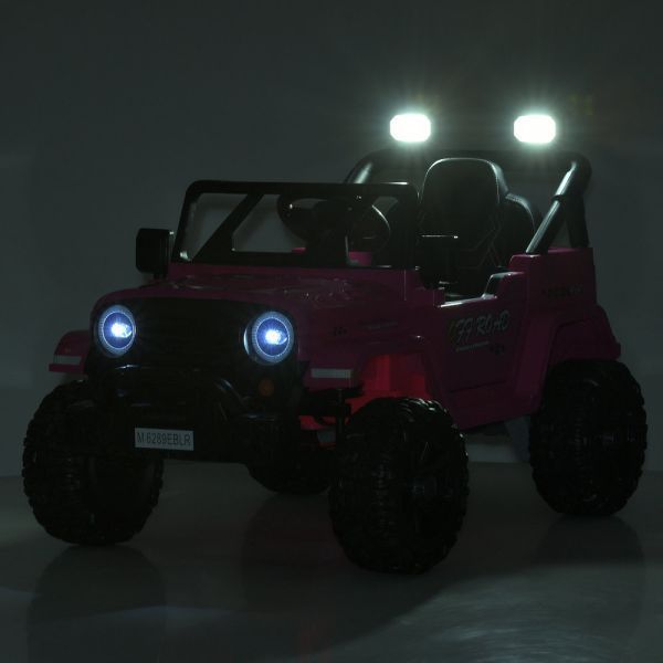 Джип M 6289EBLR-1 2,4G на радиоуправлении, 1*12V7AH, 2*45W, EVA, BLUETOOTH, музыка, свет, шкіра, білий mp-332247 фото