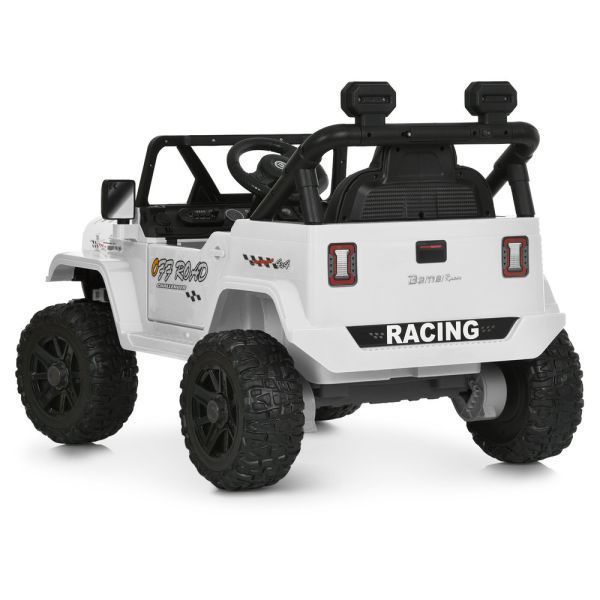 Джип M 6289EBLR-1 2,4G на радиоуправлении, 1*12V7AH, 2*45W, EVA, BLUETOOTH, музыка, свет, шкіра, білий mp-332247 фото