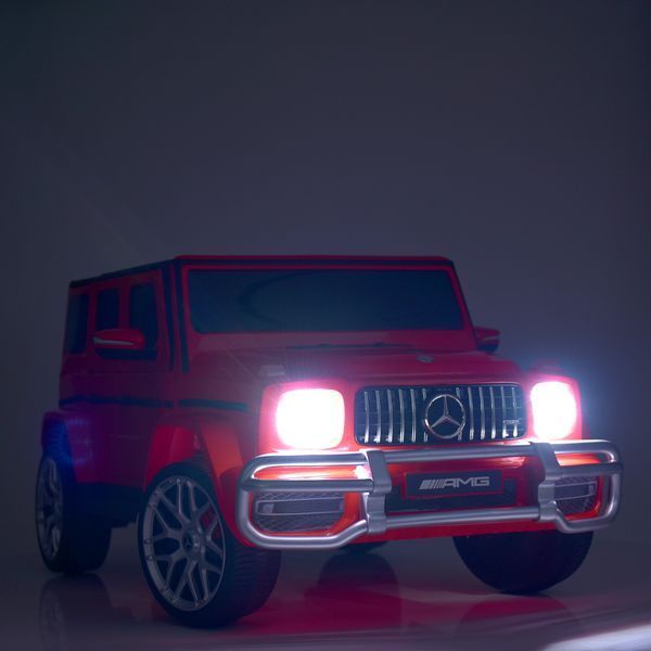 Дитячий електромобіль Джип Bambi M 4259 EBLR-1 Mercedes, двомісний, білий mp-223949 фото