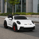 Детский электромобиль Porsche 911 GT3 RS M 6111EBLR-1 двухместный, 2 мотора по 320W, EVA, кожа, MP3, Bluetooth, белый mp-318957 фото 7