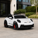 Детский электромобиль Porsche 911 GT3 RS M 6111EBLR-1 двухместный, 2 мотора по 320W, EVA, кожа, MP3, Bluetooth, белый mp-318957 фото 1