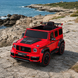 Дитячий електромобіль Джип Mercedes-AMG G 63 Brabus Rocket 900 M 6257EBLR-3, червоний, Гелендваген, 4 мотори по 35W, EVA, шкіра, MP3, USB, Bluetooth mp-329923 фото 8