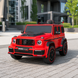 Дитячий електромобіль Джип Mercedes-AMG G 63 Brabus Rocket 900 M 6257EBLR-3, червоний, Гелендваген, 4 мотори по 35W, EVA, шкіра, MP3, USB, Bluetooth mp-329923 фото 1
