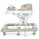 Ходунки ME 1185 RIDER Beige музика, колеса 8шт, світло, стопор, на бат-ці, бежевий mp-308191 фото 3