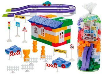 Конструктор Лідер №6 Colorplast 1-055 250 деталей bab-230381 фото
