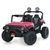 Детский электромобиль Джип Багги UTV Speedy Adventure M 6206EBLR-8 двухместный, 4 мотора по 45W, EVA, кожа, Bluetooth, MP3, USB, розовый mp-315963 фото