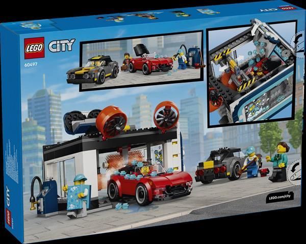 Конструктор LEGO&reg; City Туннельная автомойка &mdash; набор для сборки, 583 детали afk-186951 фото