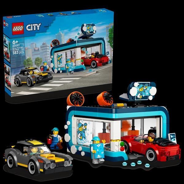 Конструктор LEGO&reg; City Туннельная автомойка &mdash; набор для сборки, 583 детали afk-186951 фото