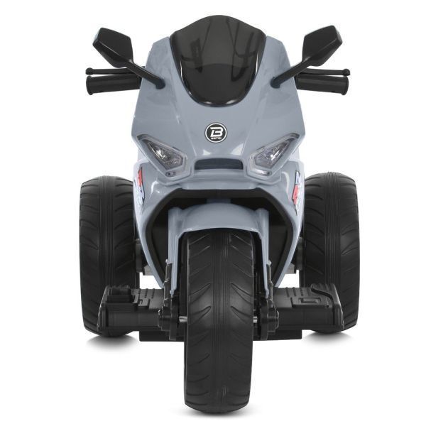 Дитячий мотоцикл Aprilia RS 660 RSV4 M 6265EL-11 сірий, 2 мотори по 35W, EVA, шкіра, Bluetooth, USB, TF mp-320517 фото