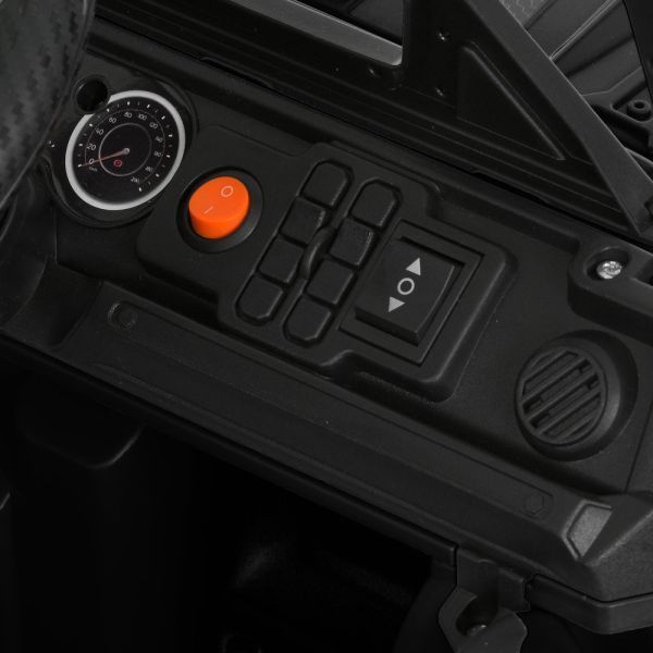 Джип M 6289EBLR-2 2,4G на радиоуправлении, 1*12V7AH, 2*45W, EVA, BLUETOOTH, музыка, свет, шкіра, чорний mp-332248 фото