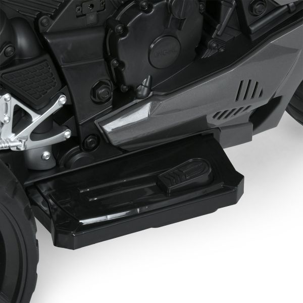 Детский мотоцикл Yamaha R1 M 5823EL-11, 2 мотора по 35W, EVA, экокожа, MP3/USB/TF, Bluetooth, свет, серый mp-333034 фото