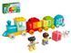 Конструктор LEGO DUPLO Поезд с цифрами Учимся считать, 23 детали 10954 bab-395824 фото 1