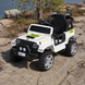 Детский электромобиль Джип Bambi M 5103 EBLR-1 Jeep, белый, 2 мотора по 40W, EVA, кожа, MP3, Bluetooth mp-293793 фото 12