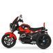 Дитячий мотоцикл BMW R 1200 C M 6263EL-3 червоний, 2 мотори по 25W, EVA, екошкіра, Bluetooth, USB, TF, світло та музика mp-330630 фото 8