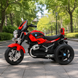 Дитячий мотоцикл BMW R 1200 C M 6263EL-3 червоний, 2 мотори по 25W, EVA, екошкіра, Bluetooth, USB, TF, світло та музика mp-330630 фото 4