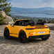 Двухместный детский электромобиль Porsche 911 GT3 RS M 6111EBLR-6, 2 мотора по 320W, EVA колеса, экокожа, MP3, Bluetooth, желтый mp-318958 фото 5