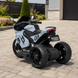 Дитячий мотоцикл Aprilia RS 660 RSV4 M 6265EL-11 сірий, 2 мотори по 35W, EVA, шкіра, Bluetooth, USB, TF mp-320517 фото 4