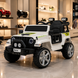 Детский электромобиль Джип Bambi M 5103 EBLR-1 Jeep, белый, 2 мотора по 40W, EVA, кожа, MP3, Bluetooth mp-293793 фото 10