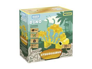 Baby Blocks конструктор Діно - стегозавр Wader 41495 bab-279144 фото