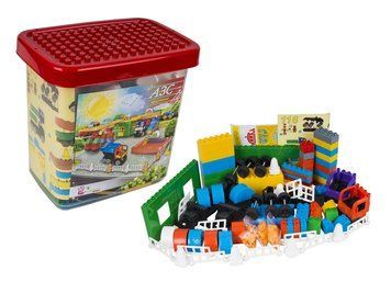 Конструктор АЗС TM Doloni Toys 013888-04 116 деталей bab-964424 фото