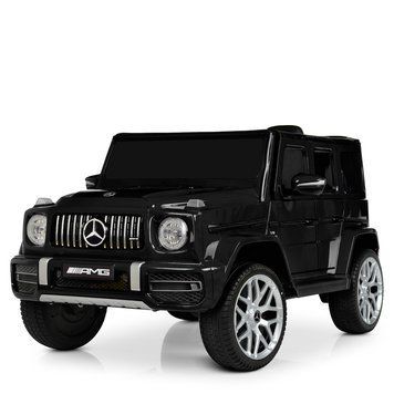 Детский электромобиль Джип Bambi M 4214 EBLRS-2 Mercedes AMG G63 Гелендваген, черный mp-247241 фото