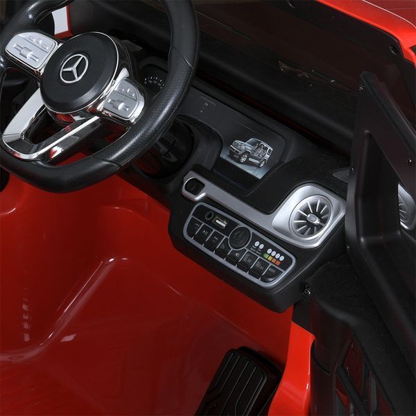 Дитячий електромобіль Джип Bambi M 5028 EBLR-1 Mercedes AMG G500 Гелендваген, червоний mp-290295 фото