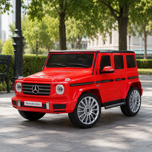 Дитячий електромобіль Джип Bambi M 5028 EBLR-1 Mercedes AMG G500 Гелендваген, червоний mp-290295 фото