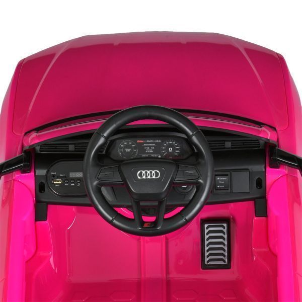 Машина M 5899EBLRS-8 2.4G на радиоуправлении, 1*12V9AH, 2*35W, MP3, USB, BLUETOOTH, TF, EVA, музыка, свет, шкіра, фарб.рожевий mp-332910 фото