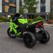 Детский мотоцикл Yamaha R1 M 5823ELS-5, 2 мотора по 35W, EVA, экокожа, MP3/USB/TF, Bluetooth, свет, зеленый с автопокраской mp-333035 фото 3