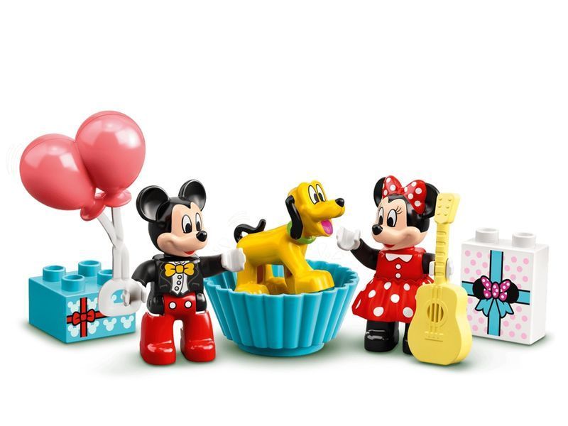 Конструктор LEGO DUPLO Disney Поезд ко дню рождения Микки и Минни, 22 детали 10941 bab-395825 фото
