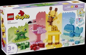 Конструктор LEGO&reg; DUPLO&reg; Игра по строительству животных Учебная игрушка, 94 детали afk-186830 фото