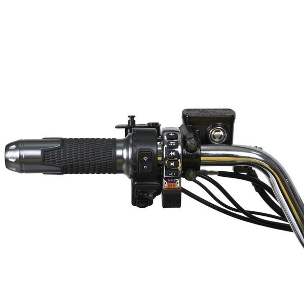 Квадроцикл E-FOX-1450-7 мотор 1450W безщетков., 60V20AH, до 45 км/ч, до 150кг, SD, BLUETOOTH, USB, светло, оранжевый mp-302196 фото