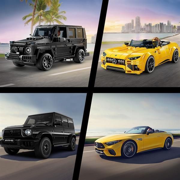 Конструктор LEGO Speed Champions Mercedes-AMG G 63 і Mercedes-AMG SL 63, 808 деталей afk-84998 фото