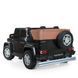 Джип M 6150AL-2(24V) 1шт 1*24V200W, 1*24V10AH, гумов.колеса, BLUETOOTH, USB, шкіра, світло, чорний mp-310273 фото 3