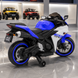 Дитячий мотоцикл Yamaha YZF-R3 M 6329EL-4 синій, 2 мотори по 35W, EVA, шкіра, MP3, USB, TF, Bluetooth mp-347293 фото 3