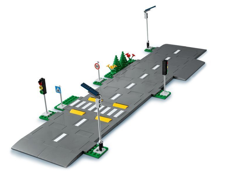 Конструктор LEGO City Дорожні пластини, 112 деталей 60304 bab-395826 фото