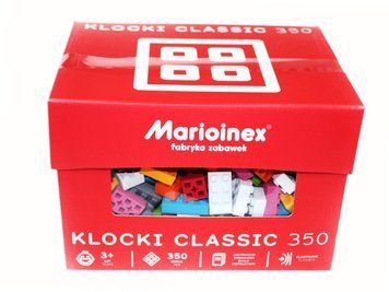 Контруктор KLOCKI CLASSIC Marioinex 902844 350 деталей bab-222204 фото