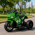 Дитячий мотоцикл Aprilia RS 660 RSV4 M 6265EL-5 зелений, 2 мотори по 35W, EVA, шкіра, Bluetooth, USB, TF mp-325102 фото