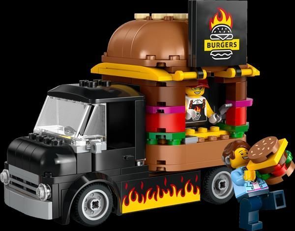 Конструктор LEGO City Вантажівка з гамбургерами 194 деталі afk-81533 фото