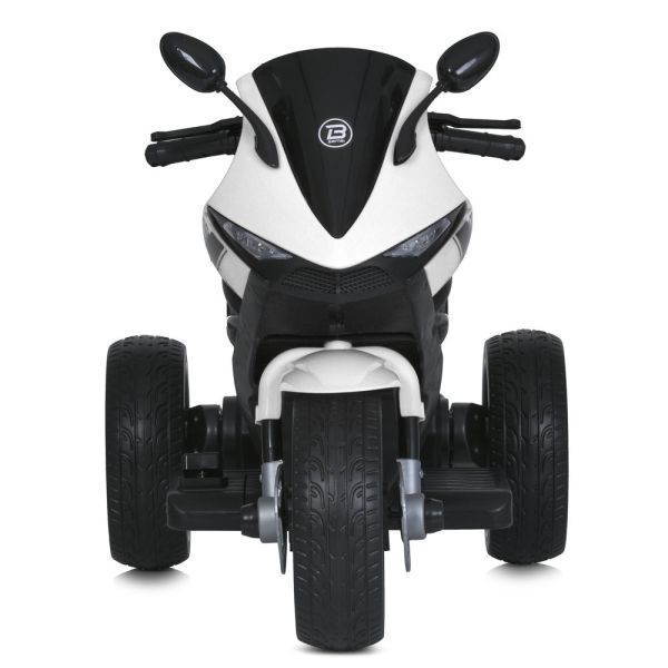 Дитячий мотоцикл Ducati Bambi Racer M 4454ELR-1 білий, з пультом керування, 2 мотори по 35W, EVA, шкіра, MP3/USB/TF mp-338694 фото