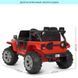 Дитячий електромобіль Джип Bambi M 4282 EBLR-3 Jeep Wrangler, червоний mp-247251 фото 6