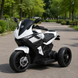 Дитячий мотоцикл Ducati Bambi Racer M 4454ELR-1 білий, з пультом керування, 2 мотори по 35W, EVA, шкіра, MP3/USB/TF mp-338694 фото 1