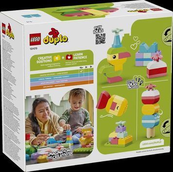 Конструктор LEGO&reg; DUPLO&reg; Classic Коробка кубиків для яскравих творчих збірок Іграшка для концентрації, 80 деталей afk-186832 фото