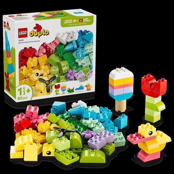 Конструктор LEGO&reg; DUPLO&reg; Classic Коробка кубиков для ярких творческих сборников Игрушка для концентрации, 80 деталей afk-186832 фото