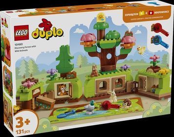 Конструктор LEGO&reg; DUPLO&reg; Лес открытий с дикими животными, 131 деталь afk-186833 фото