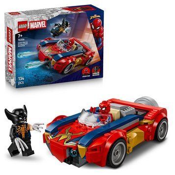 Конструктор LEGO Super Heroes Marvel Автомобіль Людини-павука vs. Отруєний Росомаха 134 Деталі 76336 afk-186603 фото